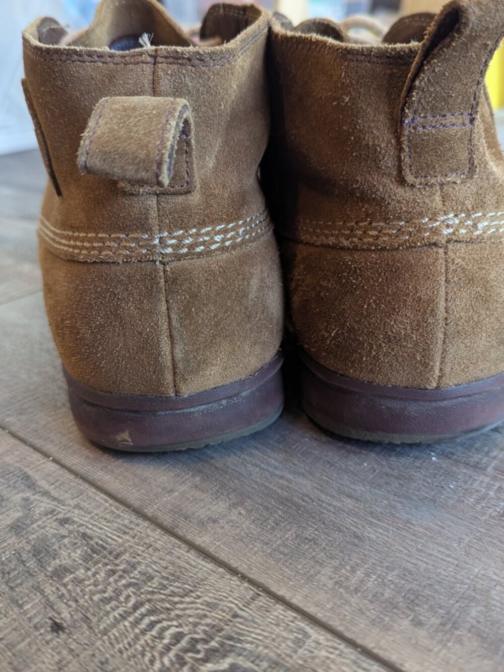 Sorel Men's Suede Greely Chukka Ankle Boots Waterproof Cafe Brown 10.5 - Picture 6 of 12